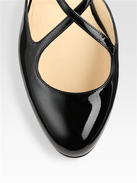 all black christian louboutin|christian louboutin black flats.